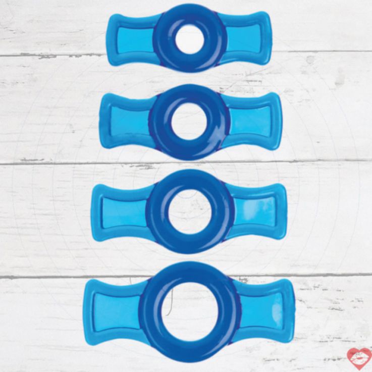 TitanMen Vòng Rung Set 4 Size – Cứng Mạnh Siêu Bền Bỉ! 