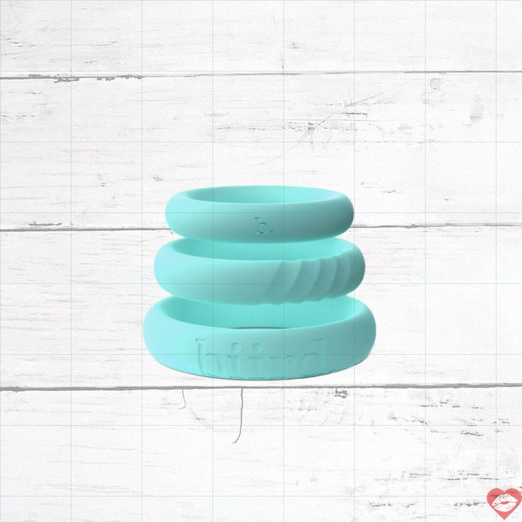 Biird Riin 3 Vòng Rung Silicone Thoải Mái Kéo Dài Siêu Hiệu 