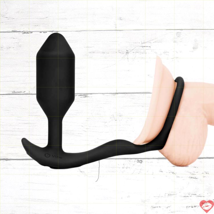 b-Vibe Snug Tug Vòng Đít Rung Đa Điểm Khoái Lạc