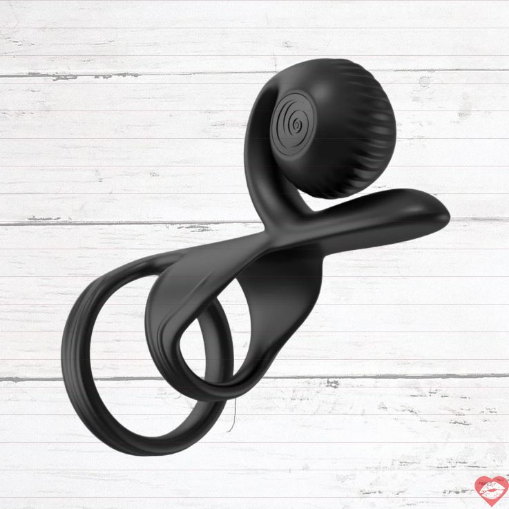 SVibe Jovi Vòng Cậu Nhỏ Cặp Rung Đen Nâng Tầm