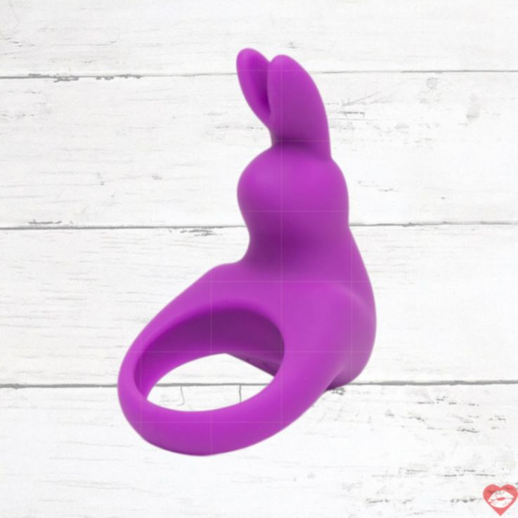 Happy Rabbit Vòng Đeo Dương Vật Tím Rabbit Ears Chống Nước
