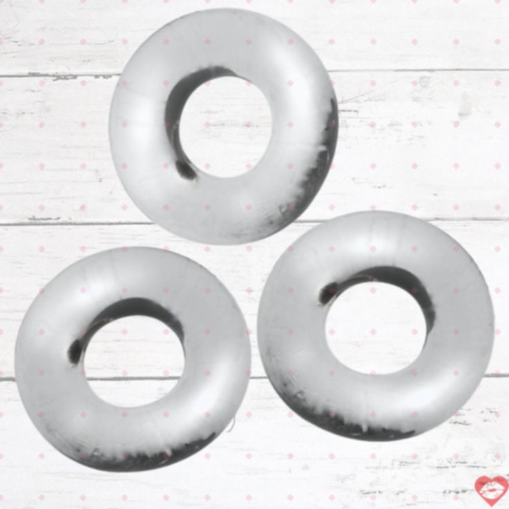 Oxballs Fat Willy vòng đeo dương vật dày 3pcs TPE bền bỉ
