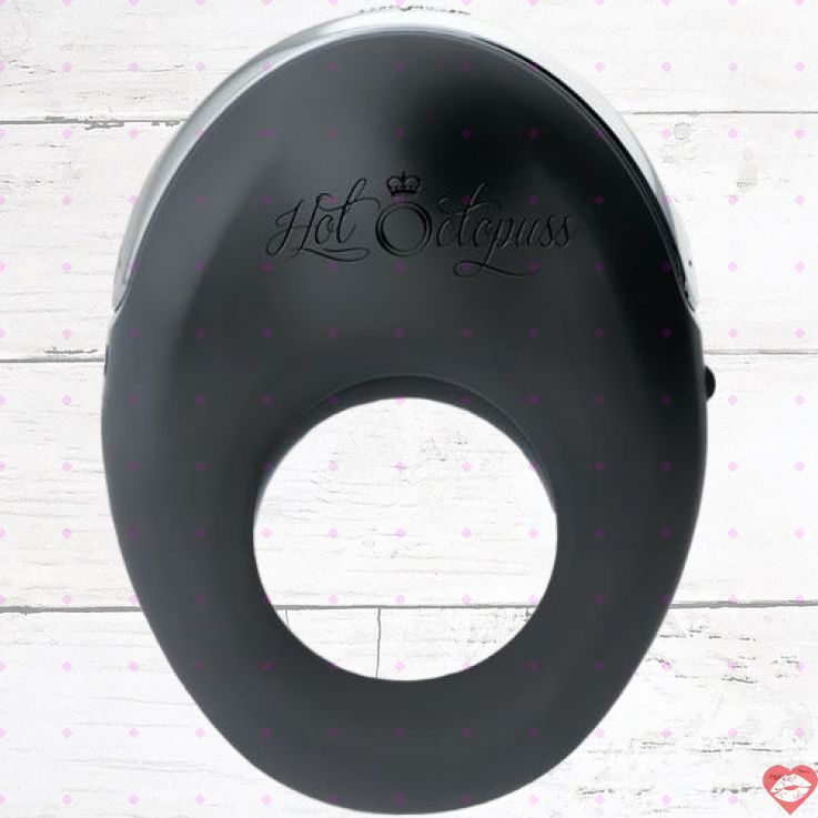 Hot Octopuss Atom Ring Đeo Vibe Đen Siêu Mạnh