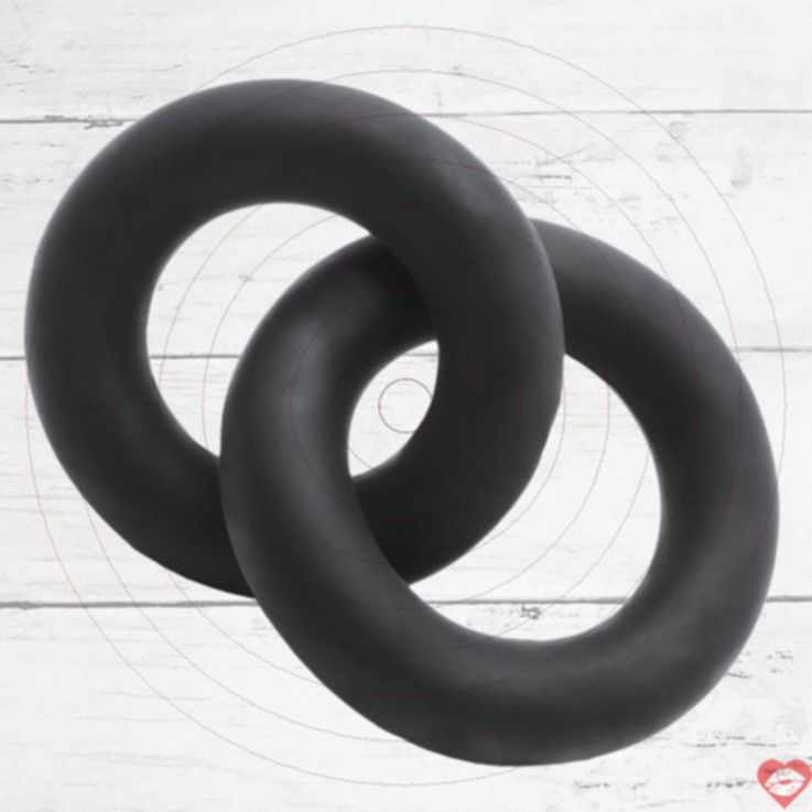 Oxballs Shackle Ring Đen Siêu Cứng Giữ Lâu
