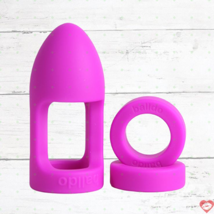 Balldo Ring Testis Tím Siêu Mới Lạ Cực Đỉnh