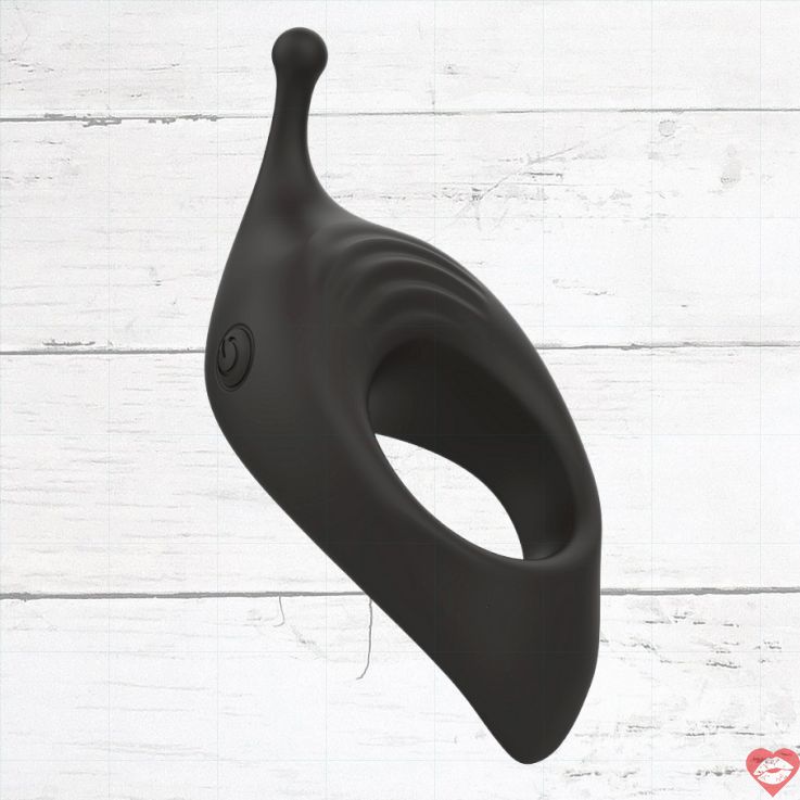 B Swish Bcharmed Cock Ring Vibro Đen Siêu Chặt
