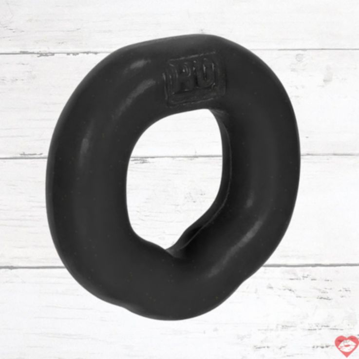 Hunkyjunk Fit Ergo Vòng Đeo Dương Vật Đen Siêu Chắc 5.7cm