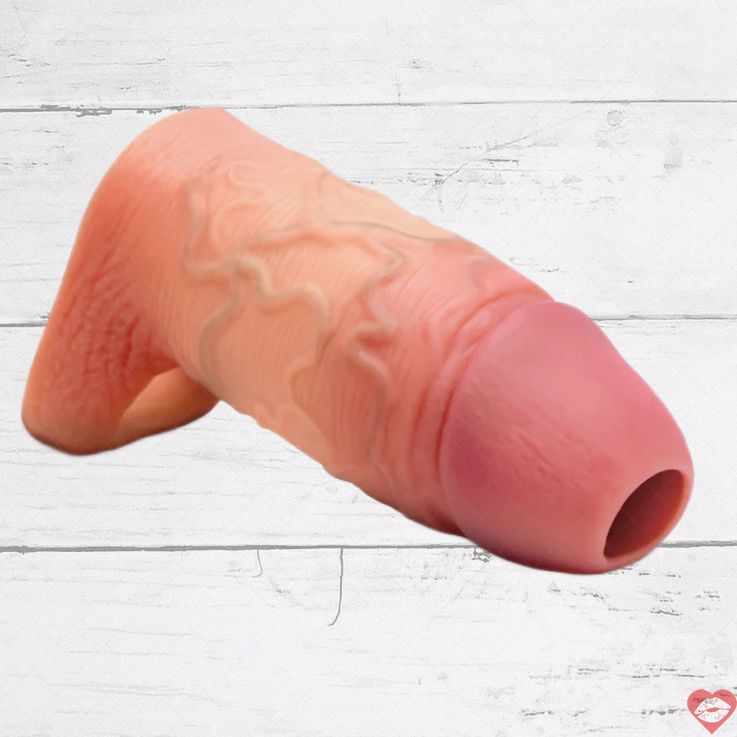 Jock extender xuyên thấu silicone tăng dày 4cm
