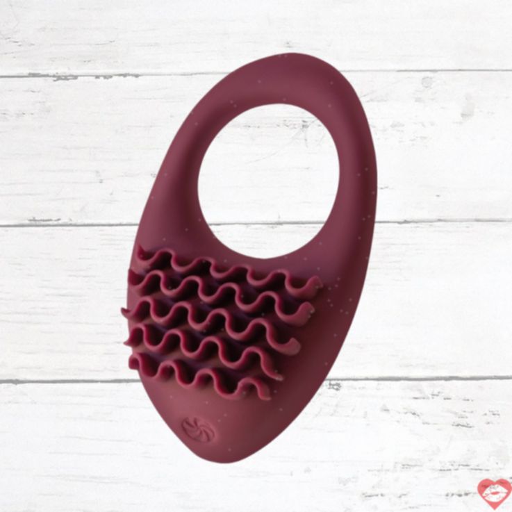 Lola Games Stellar Vòng Dương Vật Vibro Đỏ Siêu Mạnh Thỏa Mãn