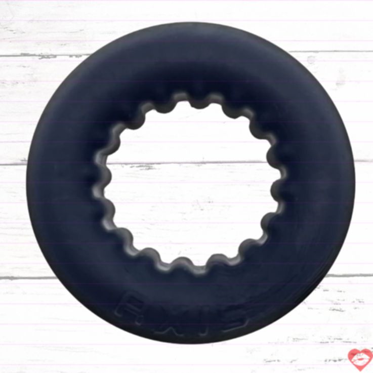 Oxballs AXIS Rib Griphold Đen - Vòng Cặc Siêu Chặt