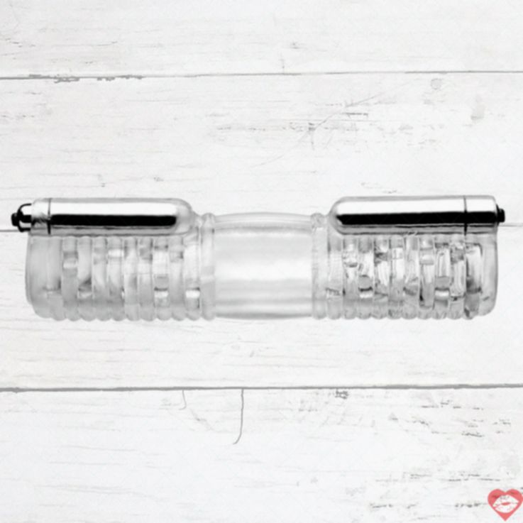 TOF Song Đầu Dương Vật Giả Rung 26Cm Đam Mê