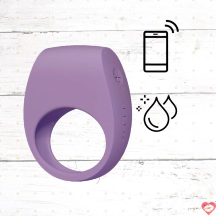 Lelo Tor 3 nhẫn rung cặp tím app điều khiển