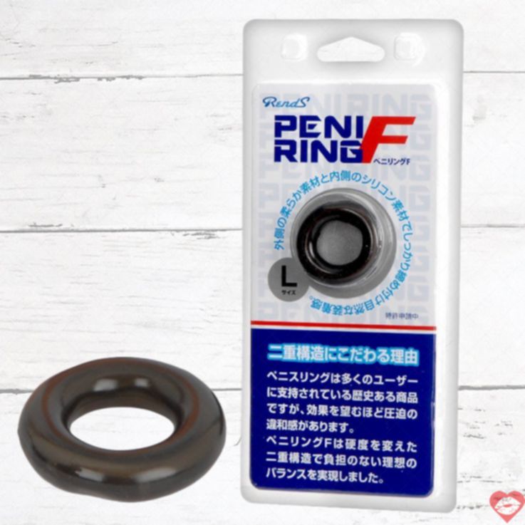 Rends Crystal Ring F Lớn 3.6cm Siêu Chặt Thoải Mái