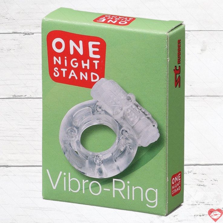 ONS Vibration Cock Ring TPE trong suốt rung mạnh