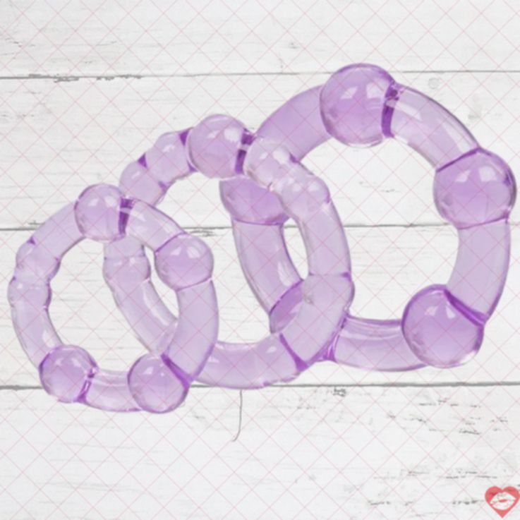 CEN Island 5 Chuỗi Ring Tím Đa Kích Cỡ