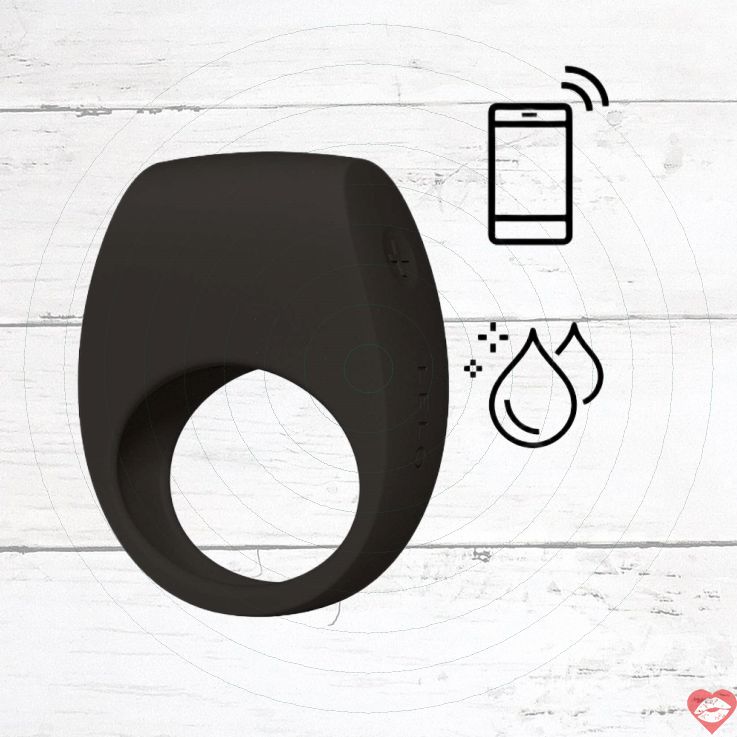 Lelo Tor 3 Vòng Rung Đen - Cặp Đôi Bluetooth Siêu Mạnh