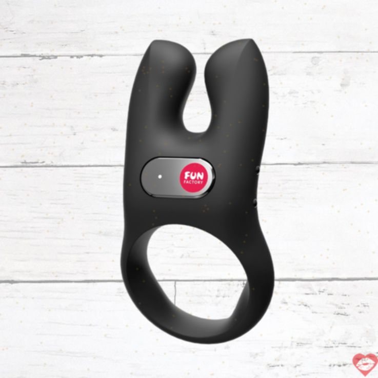 Fun Factory Nos ring đen C-shape mạnh