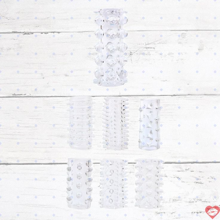 Chisa Penis Sleeve Kit Trong Suốt Siêu Bền Bỉ