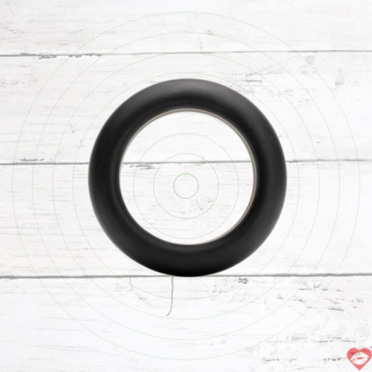 Je Joue Silicone Cock Ring Đen Siêu Co Giãn