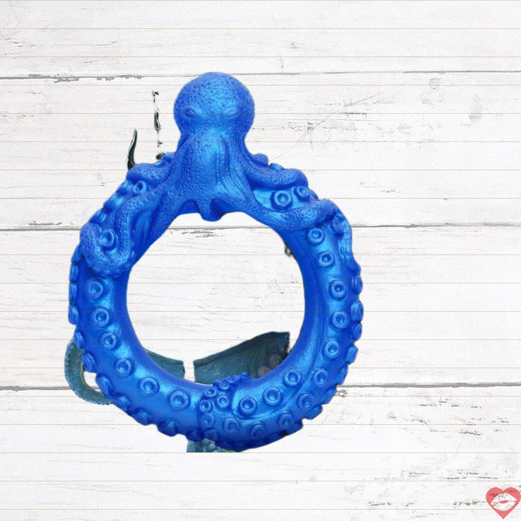 Poseidons Octo-Ring Silicone Trang Trí Dương Vật