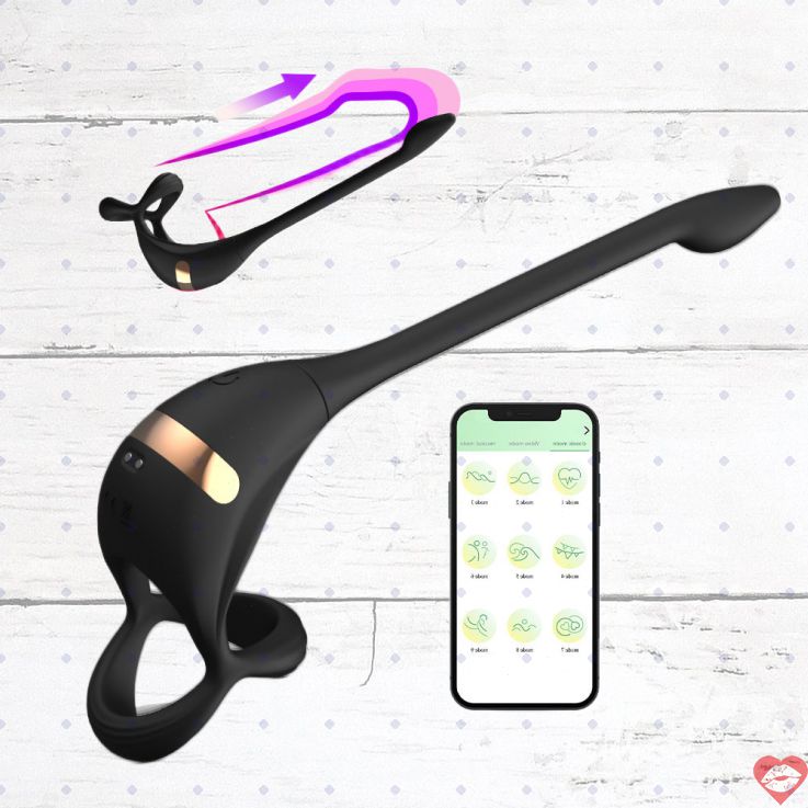 Extreme Double Cock Ring - App Điều Khiển Siêu Mạnh