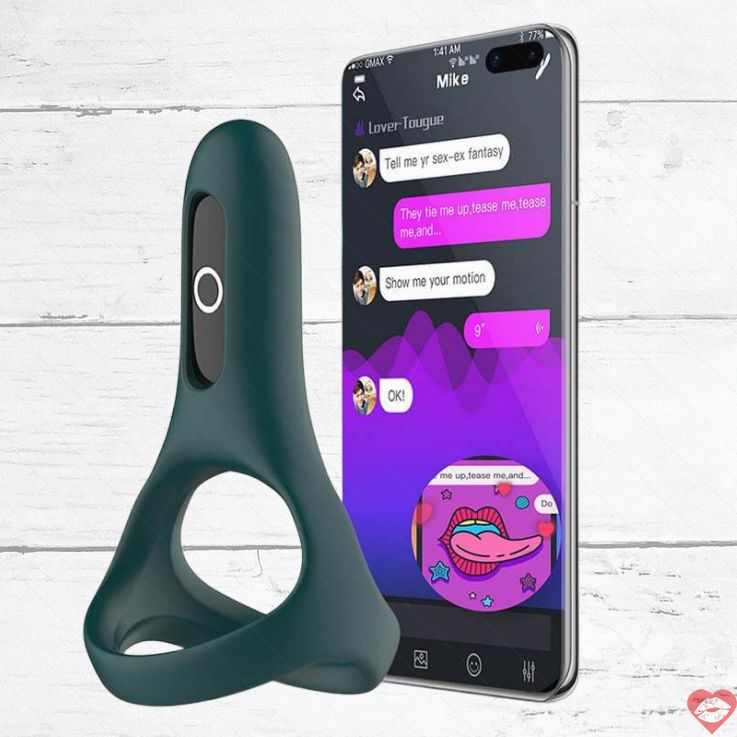 Magic Motion Rise Nhẫn Gáy Rung APP Xa Siêu Vui