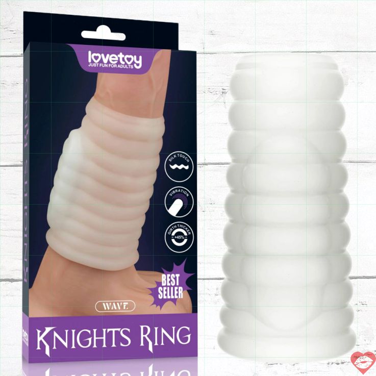 Vibrating Knights Ring Tăng Chu Vi 45% Duy Trì Cứng Dài Hơn
