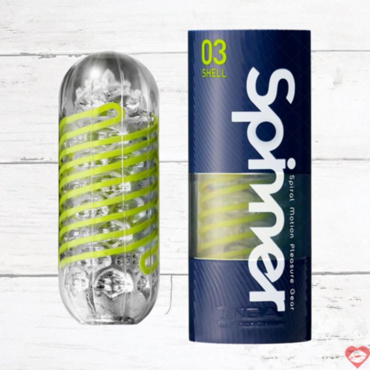 Tenga Spinner 03 Shell Xanh Lá Nhật Xoay Ảo Diệu 