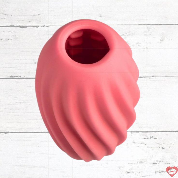 Erokay Pocket Pussy Trứng Bay Đỏ 4.3cm Di Động Siêu Tiện 