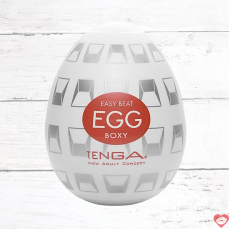 Tenga Boxy Trứng Sục TPE Nhật 6.1cm Đa Năng 