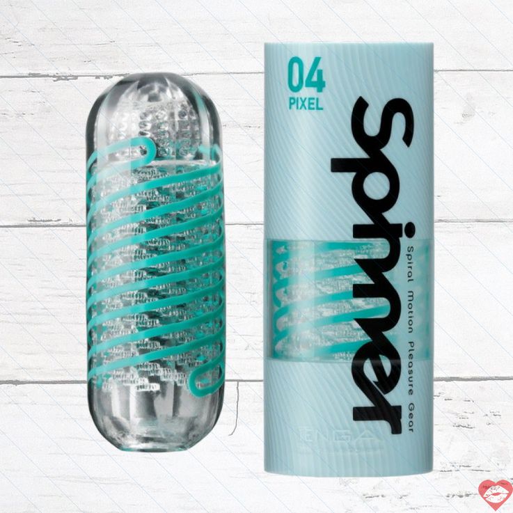 Tenga Spinner Pixel 04 TPE 13cm Xoáy Nhật Đỉnh 