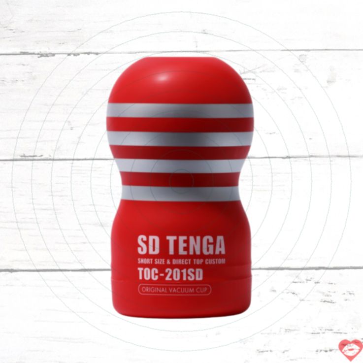 Tenga SD Cốc Đỏ Nhật 12cm Siêu Hút Mạnh Mẽ 