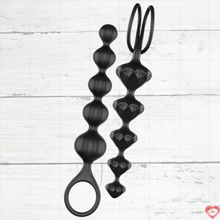 Satisfyer Love Beads Chuỗi Hạt Hậu Môn Dễ Chịu Khoái Lạc Nhẹ 