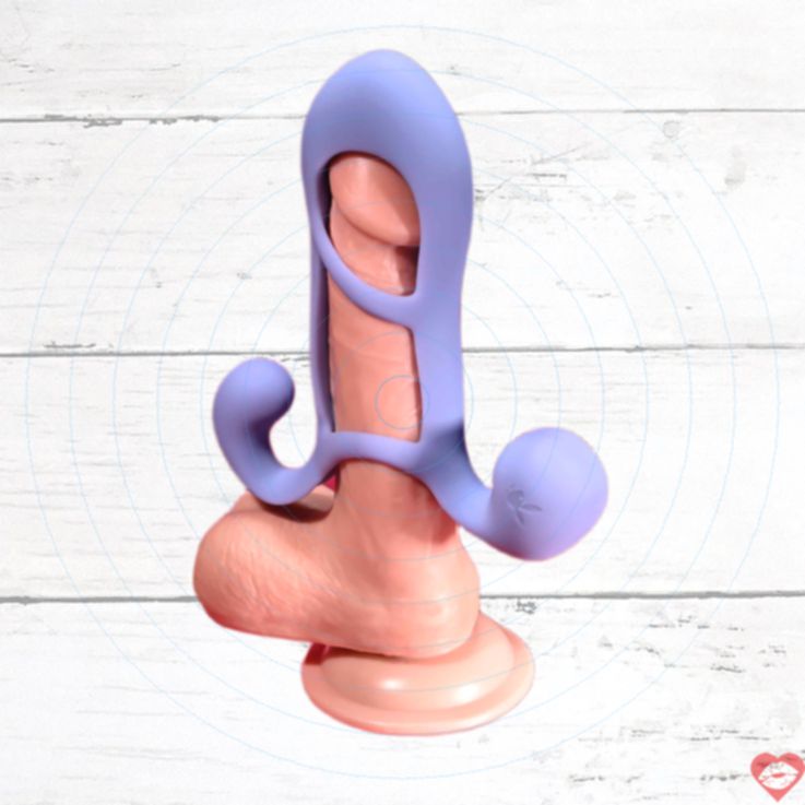 Playboy Fantasy Cage Sheath Rung Kép Bùng Nổ Khoái Lạc Đa Năng 