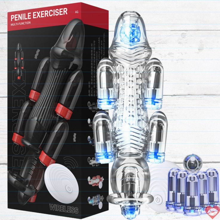 Penis Trainer 6 Rung Tăng Size Chậm Xuất Siêu Hiệu Quả 