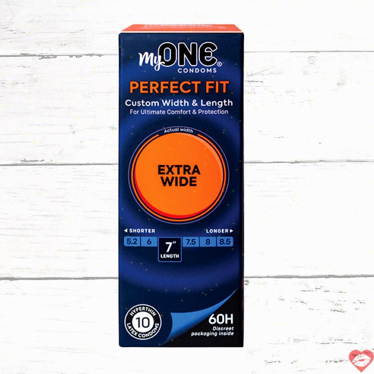 My One Extra Wide Condom Rộng Mỏng Thoải Mái Bùng Nổ 