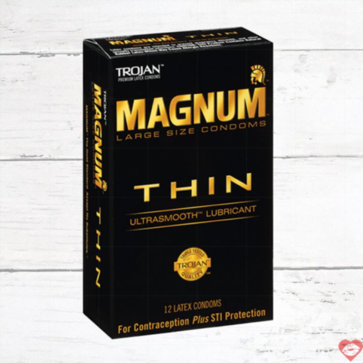Trojan Magnum Thin Bao Lớn Mỏng Cảm Giác Siêu Max 