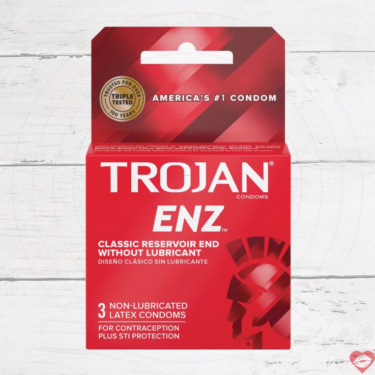 Trojan ENZ Bao Không Dầu Linh Hoạt Tùy Chỉnh 