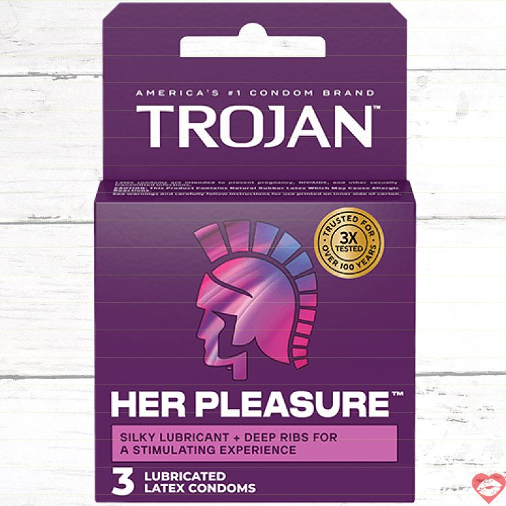 Trojan Her Pleasure Condom – Siêu Sướng Nữ 