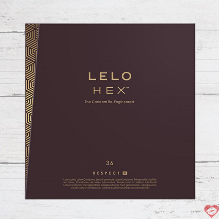LELO HEX Respect XL Bao Lớn Mỏng An Toàn Thoải Mái 