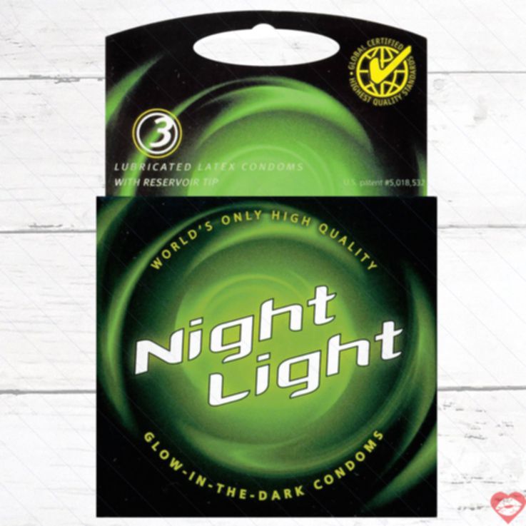 Bao Cao Su Night Light Xanh Lấp Lánh Vui Vẻ 