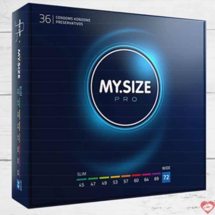 Bao cao su My.Size Pro 72 lớn siêu vừa bền bỉ cực phê 