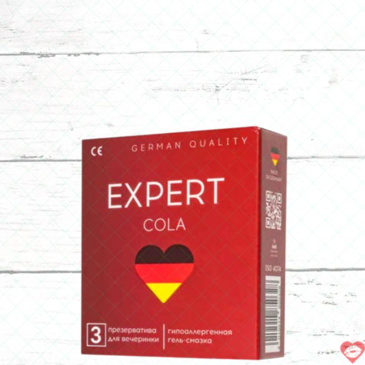 Amor Expert Cola Condoms 3s Đen Đức Hương Vị Bùng Nổ Đam Mê 