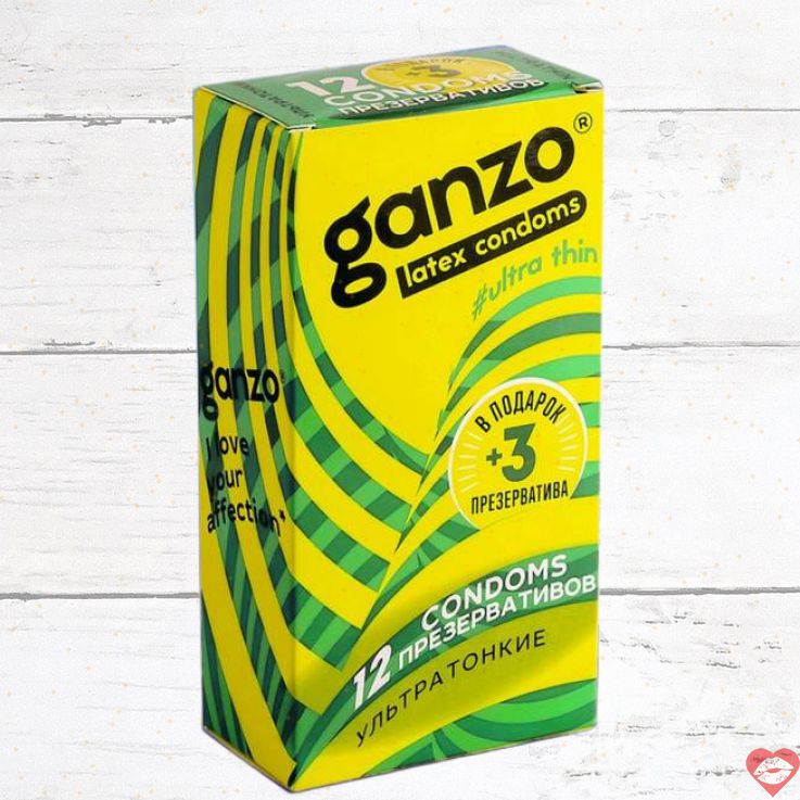 Bao Cao Ganzo Ultra Thin 15s Mỏng Tự Nhiên Chân Thực 