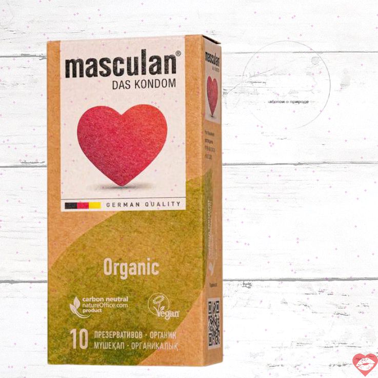Masculan Organic Bao Siêu Mỏng 10c An Toàn Tự Nhiên 