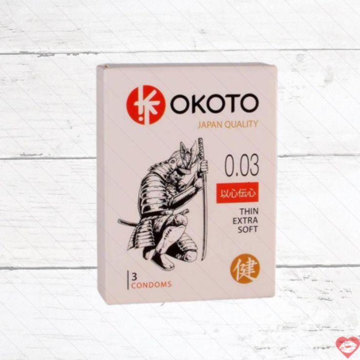 Bao Cao Su Okoto Thin Siêu Mỏng Mềm 3 Cái Đỉnh Cao 