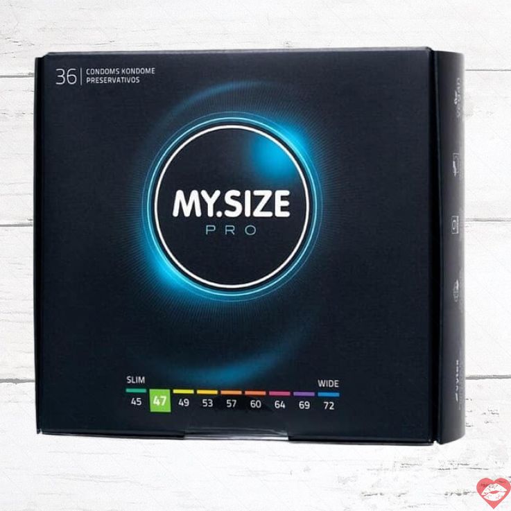 MY.SIZE PRO 47 36pcs Mỏng Chuẩn Size An Toàn Siêu Mỏng 