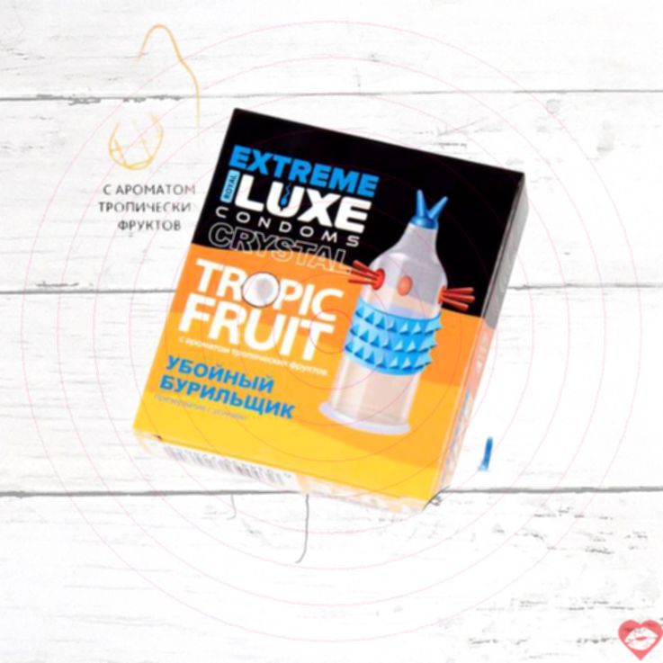 Bao Cao Su Luxe Extreme Frot Táo Nhiệt Siêu Mạnh 