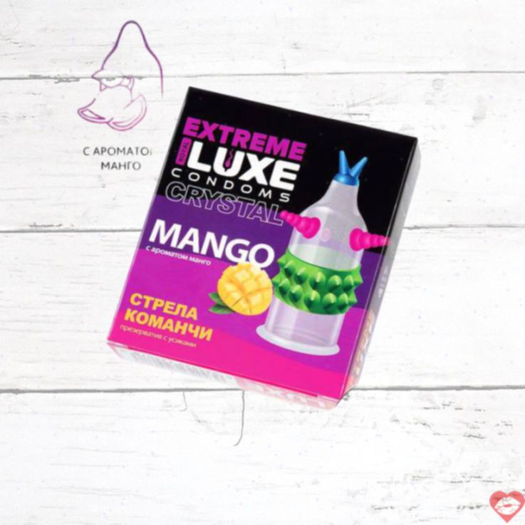 Luxe Extreme Bao Cao Su Mango Kích Thích Ngọt Ngào Mãnh Liệt 