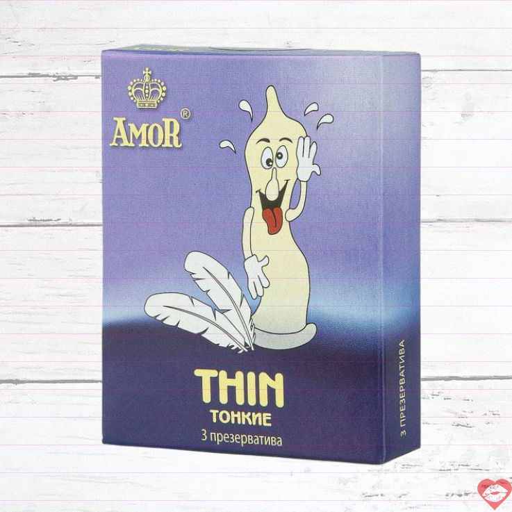 Amor Thin 3C Latex Siêu Mỏng 5.3cm Cảm Giác Thật 
